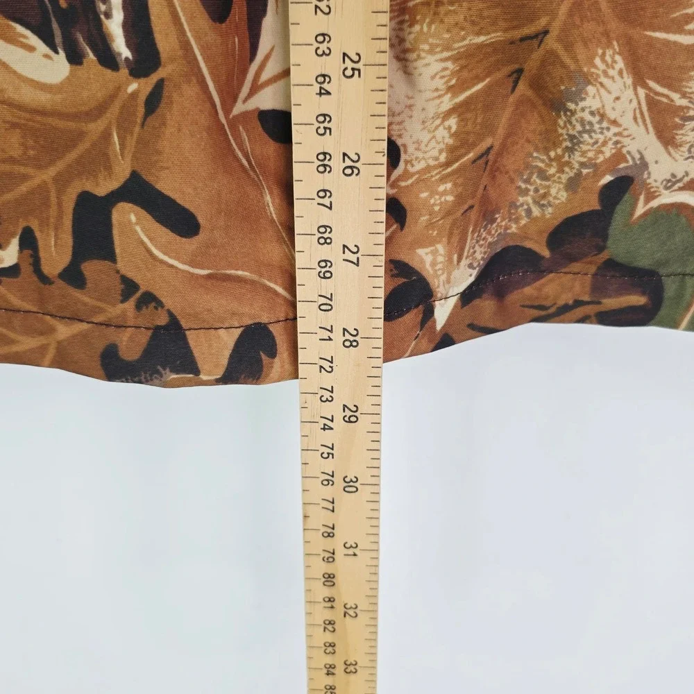Woolrich Advantage Camo Gore-Tex Hunting Jacket Mens M Hooded Waterproof Brown